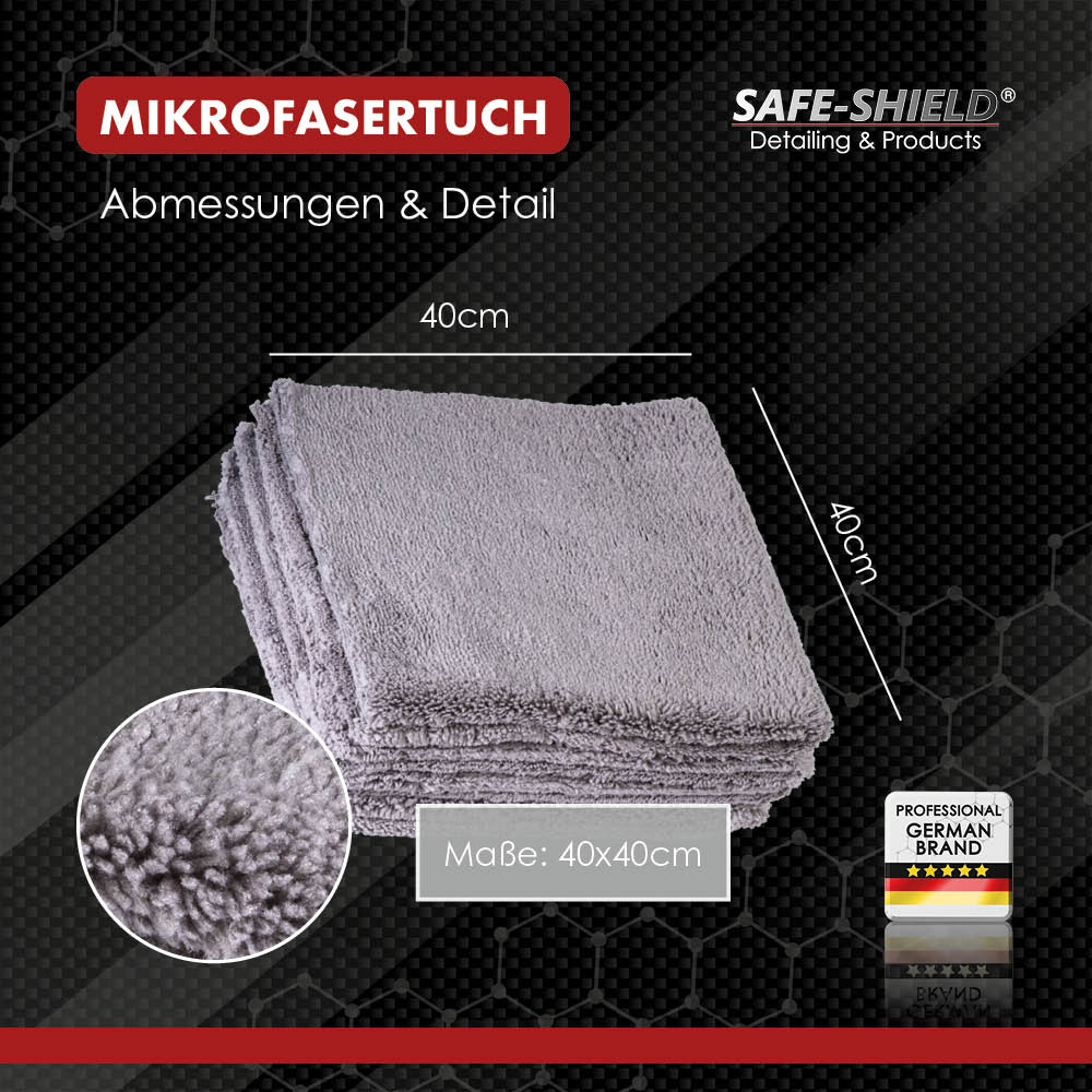 Mikrofaser,-  Poliertuch + Allround 400 gsm