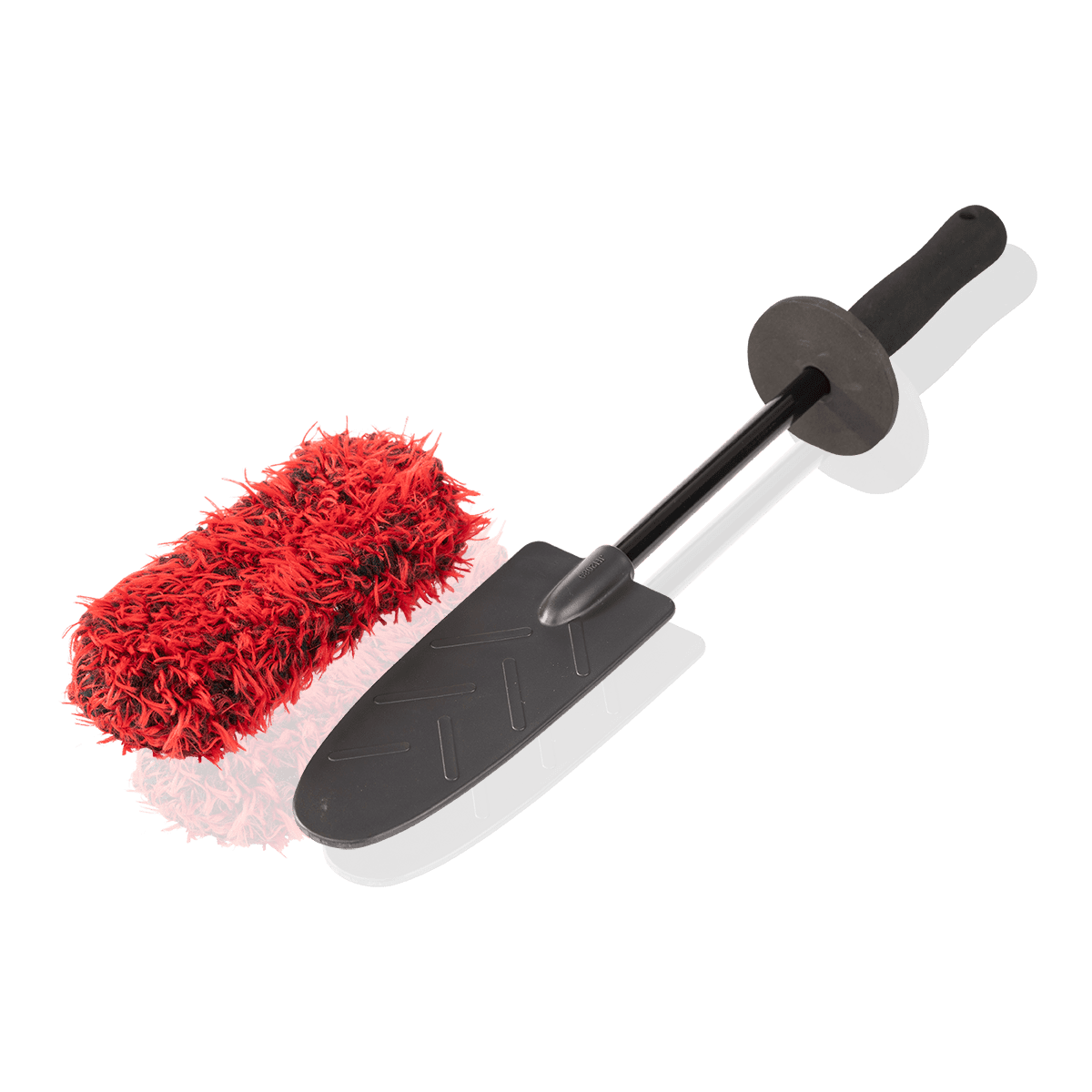 Flat rim brush / changeable cover system
