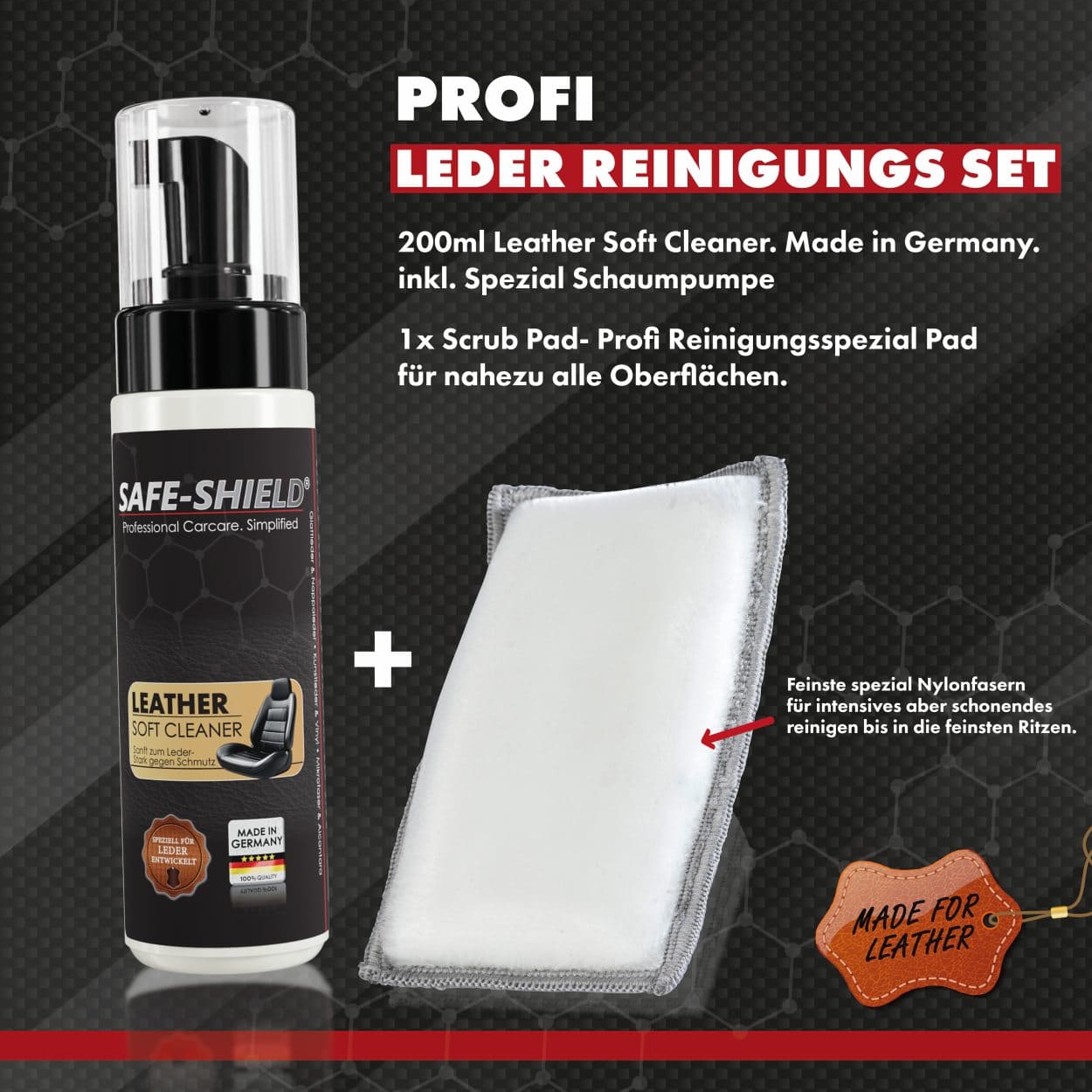 Profi Lederreinigung Set